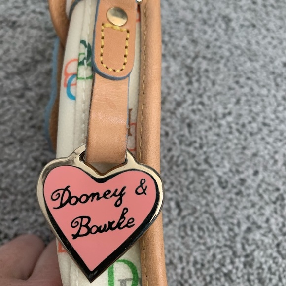 Dooney & Bourne cell phone holder rainbow vintage - Picture 4 of 8